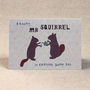 Squirrel Character Children's Birthday Card, thumbnail 1 of 2