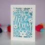 Have A Nice Day Papercut Card, thumbnail 2 of 10
