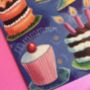 Cakes Birthday Celebration All Occasions Blank Card, thumbnail 3 of 3