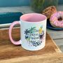 Club Tropicana Drink Some Tea Tropical China Mug, thumbnail 1 of 3