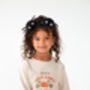 Child's Halloween 'Cutest Pumpkin In The Patch' Embroidered Personalised Sweatshirt Jumper, thumbnail 8 of 10