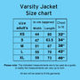 Personalised Adult's Varsity Jacket, thumbnail 6 of 7