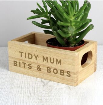 Personalised Mother's Day Bits And Bobs Mini Crate, 5 of 6