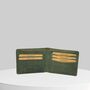 Personalised Handmade Leather Slim Wallet Gift For Him, thumbnail 3 of 12