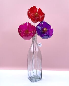 Bright Mix Bouquet Recycled Plastic Bottle Flowers, 4 of 8