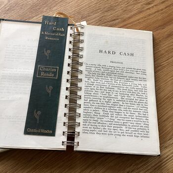 'Hard Cash' Upcycled Notebook, 2 of 5