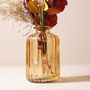 Earthly Amber Dried Flower Posy With Vase, thumbnail 4 of 4