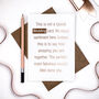Wedding Card In Rose Gold Foil, thumbnail 2 of 4