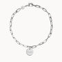 Personalised Disc Dainty Link Chain Bracelet, thumbnail 5 of 6