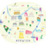 Map Of Norwich City, Norfolk Illustrated Art Print, thumbnail 4 of 4