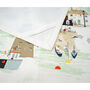 Harbourside 100% Cotton Tea Towel, thumbnail 3 of 5