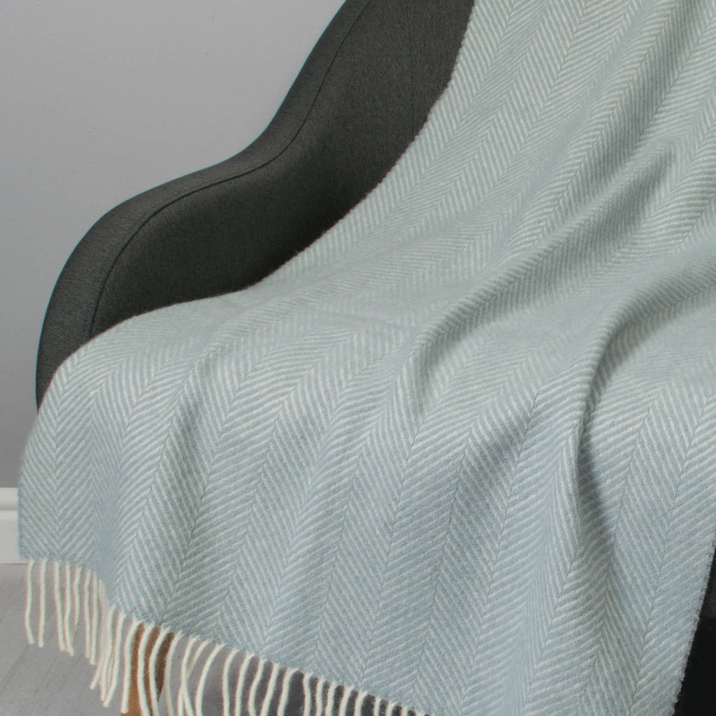 Premium Herringbone Throw