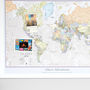 Personalised Classic World Map, thumbnail 7 of 12