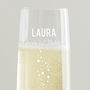 Personalised 'Queen Of Bubbles' Champagne Flute, thumbnail 5 of 7