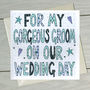 Personalised Groom Wedding Book Card, thumbnail 3 of 6