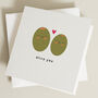 Olive You Anniversary Card, thumbnail 1 of 2