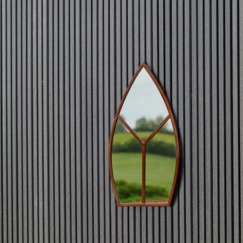 Leaf Arch Shape Mirror, 3 of 4