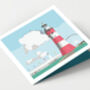 Smeaton's Tower Plymouth Greeting Card, thumbnail 1 of 3