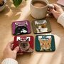 Funny Cat Coasters, thumbnail 2 of 11