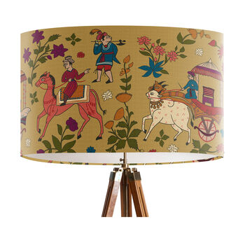 Procession On Gold Lampshade, 3 of 8