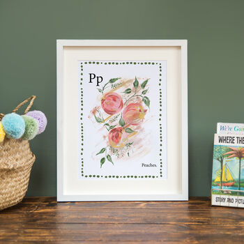 P Is For Peaches Print, 3 of 5