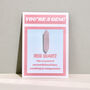 Letterbox Keepsake Crystal Greeting Gift Card, thumbnail 3 of 8
