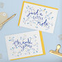 Gold Foil Thank You Card, thumbnail 2 of 2