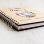 Personalised On Your Christening Elephant Guest Book, thumbnail 5 of 7