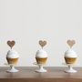 Love Heart Cupcake Decorations Set Of Six, thumbnail 2 of 5