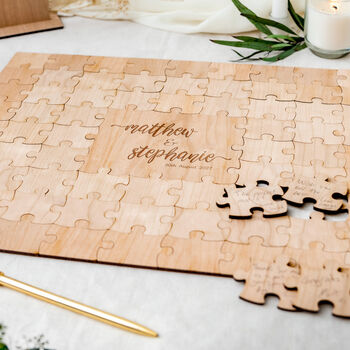 Wedding Puzzle Guest Book Alternative, 3 of 9