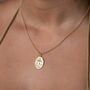 Engraved St Christopher Necklace, thumbnail 3 of 9