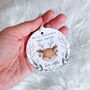 Personalised Merry Christmas Teacher Ceramic Ornament Gift, thumbnail 4 of 7