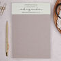 Personalised Notebook With Botanical Leaves, thumbnail 3 of 4