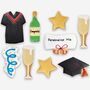Hand Iced Personalised Graduation Biscuit Tin Gift, thumbnail 3 of 5