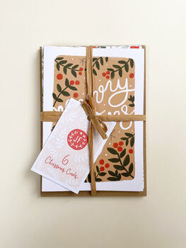 Botanics Christmas Card Pack Of Six, 2 of 2