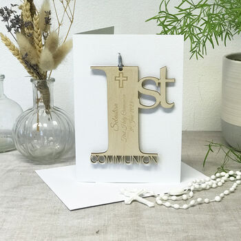 Personalised First Holy Communion Card, 6 of 12