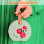 Birth Flower Travel Jewellery Case, thumbnail 2 of 12