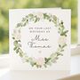 Last Birthday As A Miss Floral Birthday Card For Daughter, Friend, Fiancée, thumbnail 1 of 8