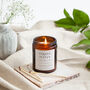 10th Tin Anniversary Gift Custom Apothecary Candle, thumbnail 1 of 9