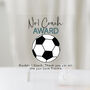 Personalised Thank You Football Coach Award Plaque, thumbnail 1 of 5