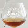 Personalised Brandy Glass For Grandad, thumbnail 2 of 3