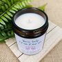 Personalised 'You're Lovely' Valentines Candle, thumbnail 2 of 5