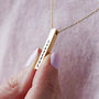 Personalised Bar Necklace, thumbnail 1 of 10