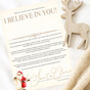Personalised Nice List Letter From Santa Claus, thumbnail 2 of 4