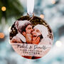 Our First Christmas Together Couples Tree Decoration, thumbnail 1 of 11