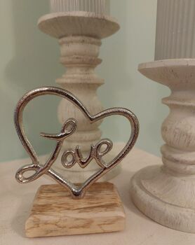 Love Silver Plaque, 2 of 4