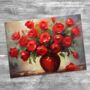 Vermilion Vitality Textured Glass Chopping Board, thumbnail 6 of 7