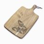 Personalised Boston Terrier Engraved Acacia Serving Board, thumbnail 3 of 9