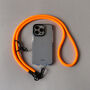 Orange Phone Strap Universal Crossbody Rope Lanyard, thumbnail 1 of 3