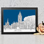 Manchester Town Hall Architectural Art Print, thumbnail 6 of 10
